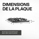 BELDEKO - Plaque de cuisson gaz 4 feux Inox - 7500W - gaz de ville et bouteille - Encastrable