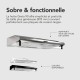 BELDEKO - Hotte Casquette / Visière 90 cm  INOX 420 m3/h