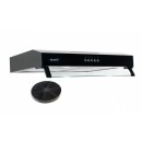 BELDEKO - Hotte Casquette / Visière RIVAGE 60 cm NOIR - 100W - 210 m3/h
