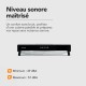 BELDEKO - Hotte Casquette / Visière RIVAGE 60 cm NOIR - 100W - 210 m3/h