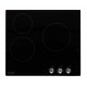 Table Vitrocéramique Manettes 3 Foyers - 5200W