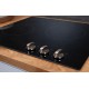 Plaque de Cuisson Vitrocéramique 3 Foyers Encastrable avec Boutons de contrôle – 5200W