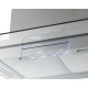 Hotte îlot aspirante 90 cm INOX - Minuteur - Débit 556 m³-h - 3 vitesses - Beldeko - LUDIA 90 XS