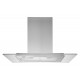 Hotte îlot aspirante 90 cm INOX - Minuteur - Débit 556 m³-h - 3 vitesses - Beldeko - LUDIA 90 XS