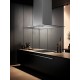 Hotte îlot aspirante 90 cm INOX - Minuteur - Débit 556 m³-h - 3 vitesses - Beldeko - LUDIA 90 XS