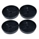 Lot de filtres à charbon pour Respekta / Klarstein / Colbe/Bomann 256100 R2 KF 561/DU 612/620/621/MIZ 0023  Ø17.5 cm