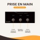 Plaque de cuisson induction encastrable - 2 foyers, Minuteur, 3600 W avec boutons / manettes