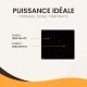 Plaque de cuisson à induction 3500W – Taille standard 59x52 cm avec seulement 2 foyers - minuteur - 3500 W