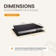 Plaque de cuisson à induction 3500W – Taille standard 59x52 cm avec seulement 2 foyers - minuteur - 3500 W